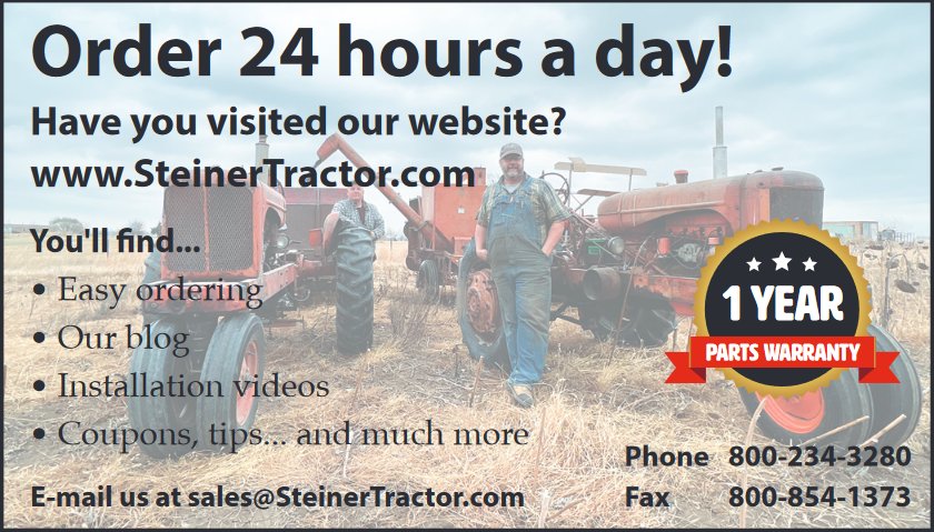 Steiner Tractor Ad
