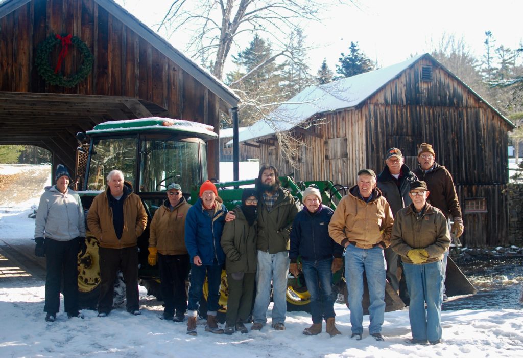 Tuesday Crew with New Tractor